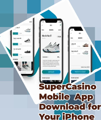 Supercasino mobile app